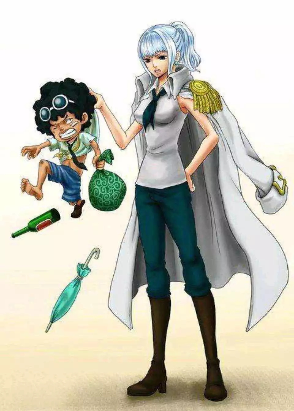 如果海贼王出续集卡普罗杰的老故事和路飞儿子的新故事你选