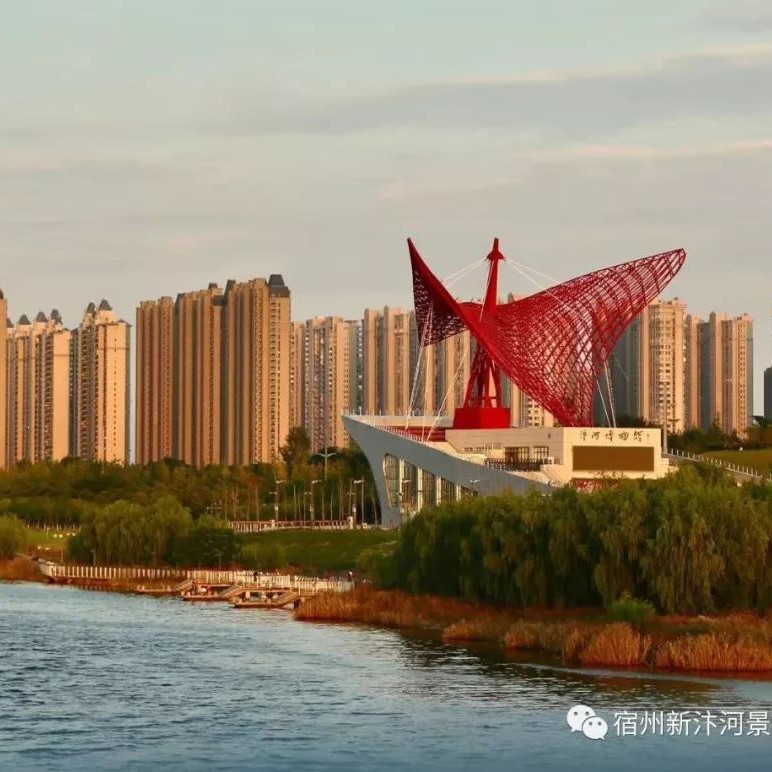 美轮美奂:宿州市新汴河景区亮相央视cctv.