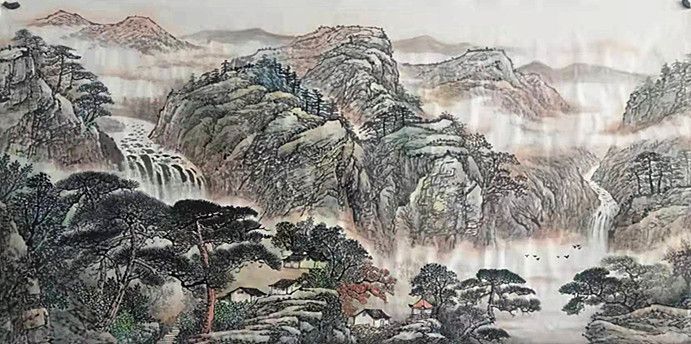 著名书画家杨小平作品欣赏