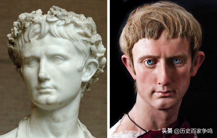 欧洲历史人物复原图,圣诞老人原型是秃头,凯撒大帝看起来像憨豆