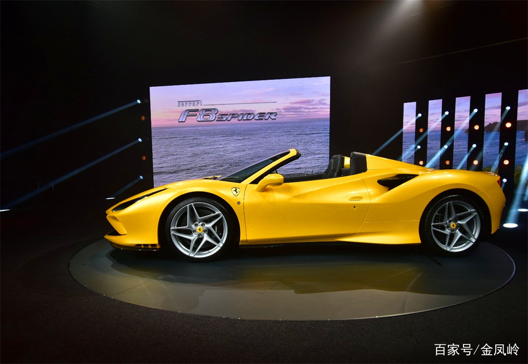 法拉利f8 spider,亮相2019法兰克福国际车展