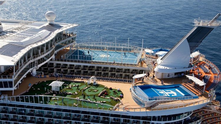 世界上最大的游轮,内部配置跟城市差不多少,犹如一座移动城市