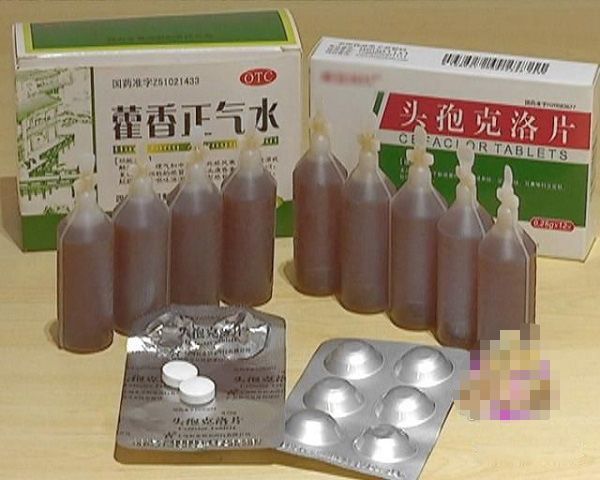 当藿香正气水遇到头孢的时候会发生乙醛中毒,在生活中大家有常识的人