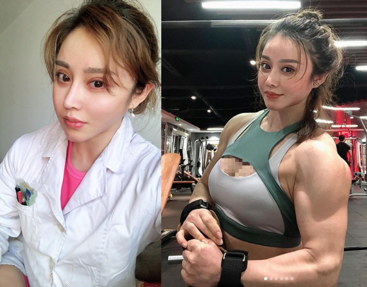 青岛姑娘健身两年,练成"金刚芭比",粉丝:中国版卡戴珊!