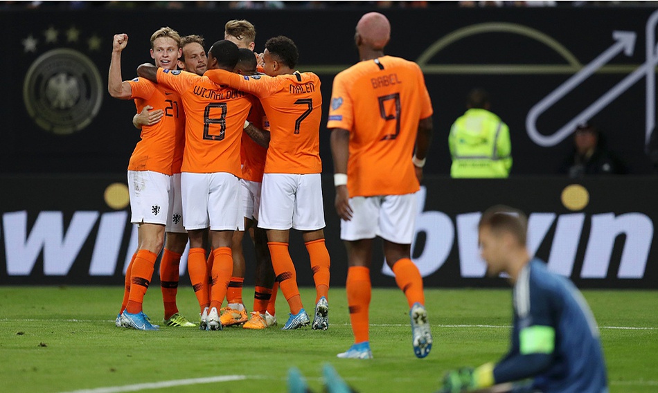 荷兰队成2020欧洲杯抽签幸运者,有望轻松杀入半决赛