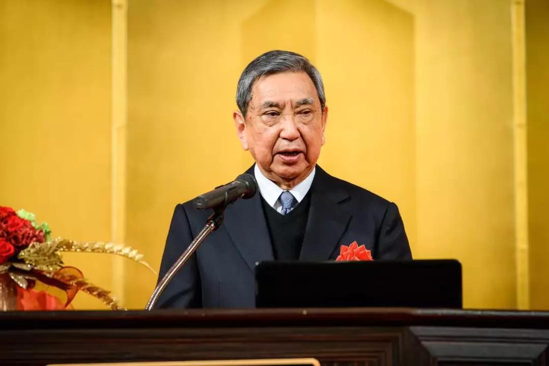 河野洋平会长也代表日本的政经界,盛赞源清田是中日贸易领域最有活力