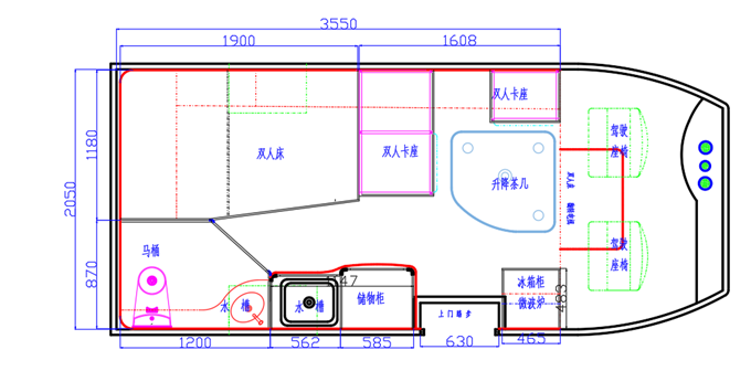 "爱旅途大通v80国六c型房车再度来袭!价格不变锂电升级"