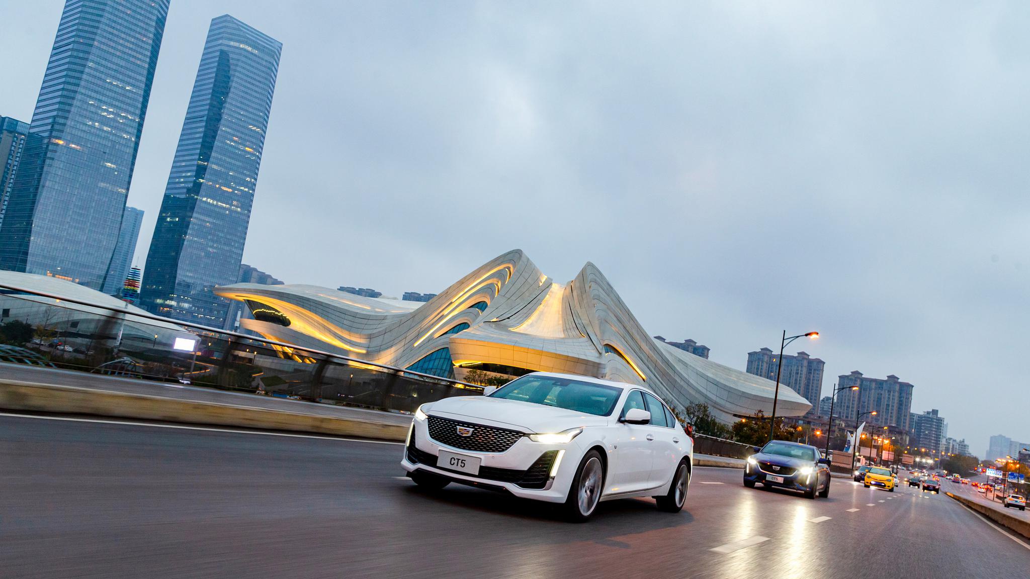 它可比宝马3系运动多了试驾全新凯迪拉克ct5