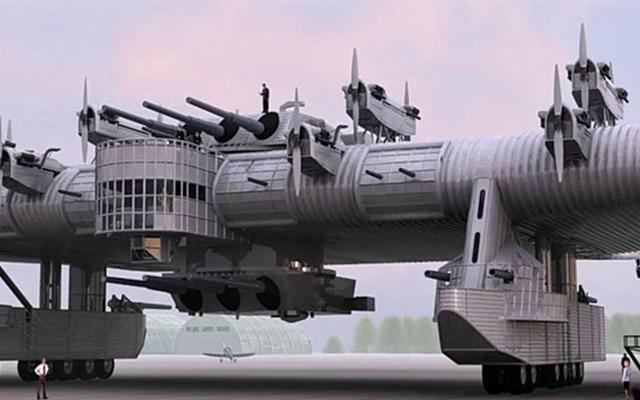 飞行距离高达5000公里载弹量16吨被称为空中战列舰