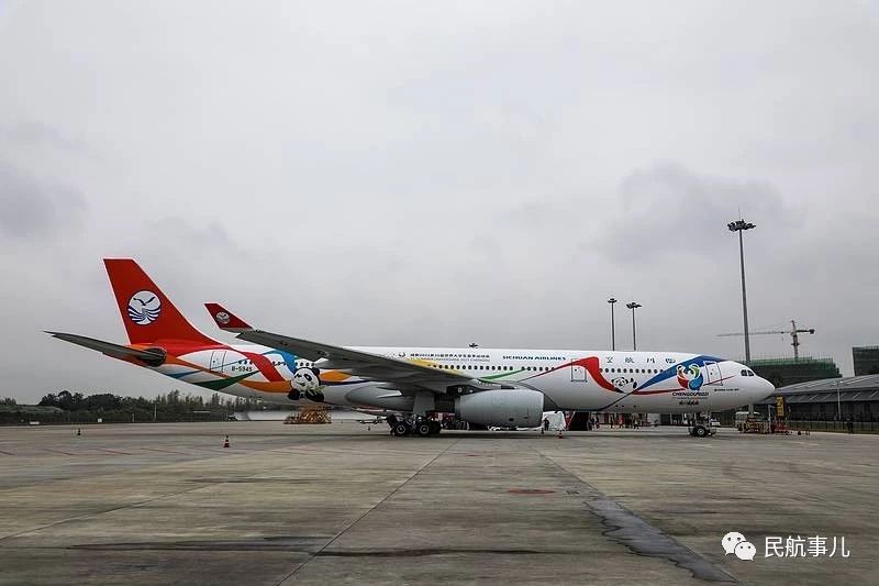 四川航空引进一架a320neo飞机机队规模已达160架