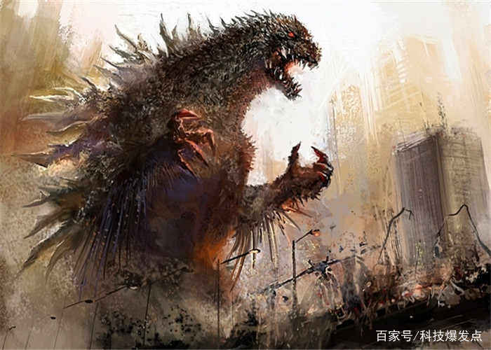 1958年的南极大陆发现哥斯拉目击者留下画像