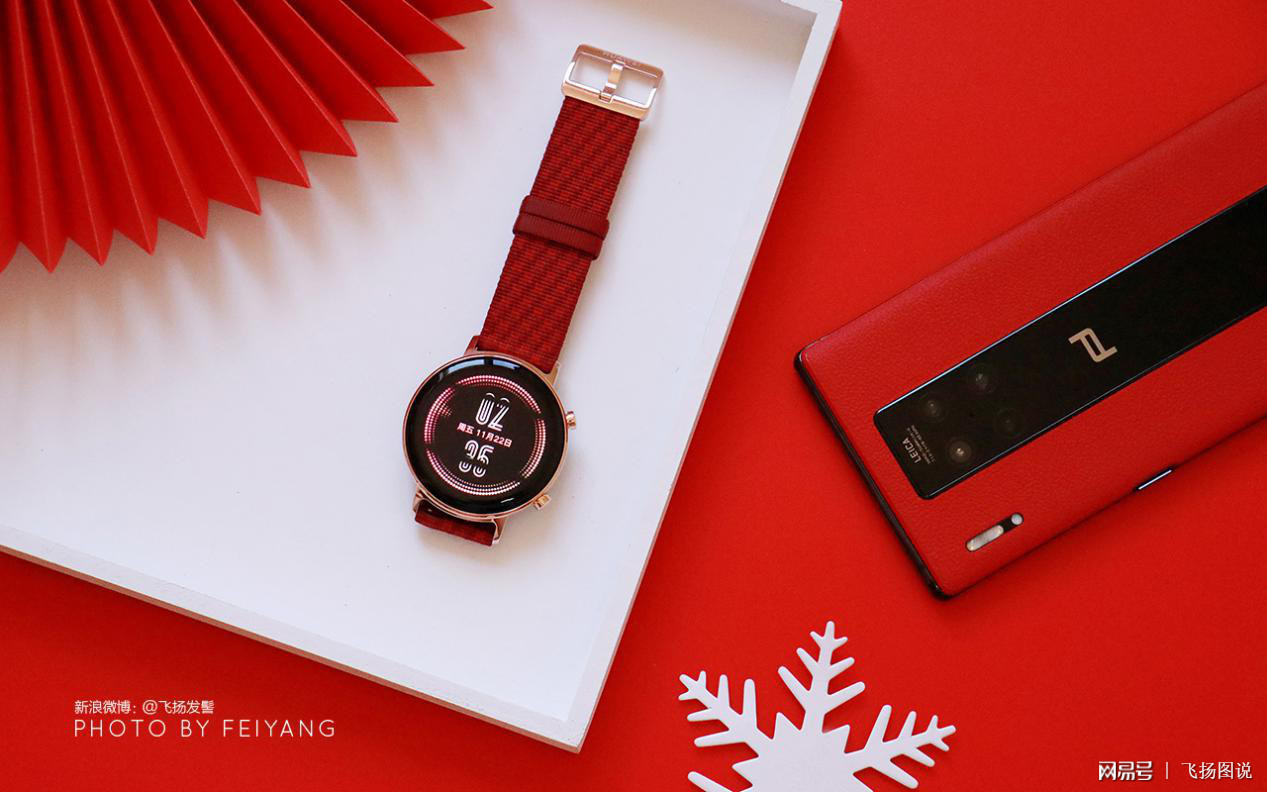冬日里的红色暖流,华为watch gt2 42mm新年款体验