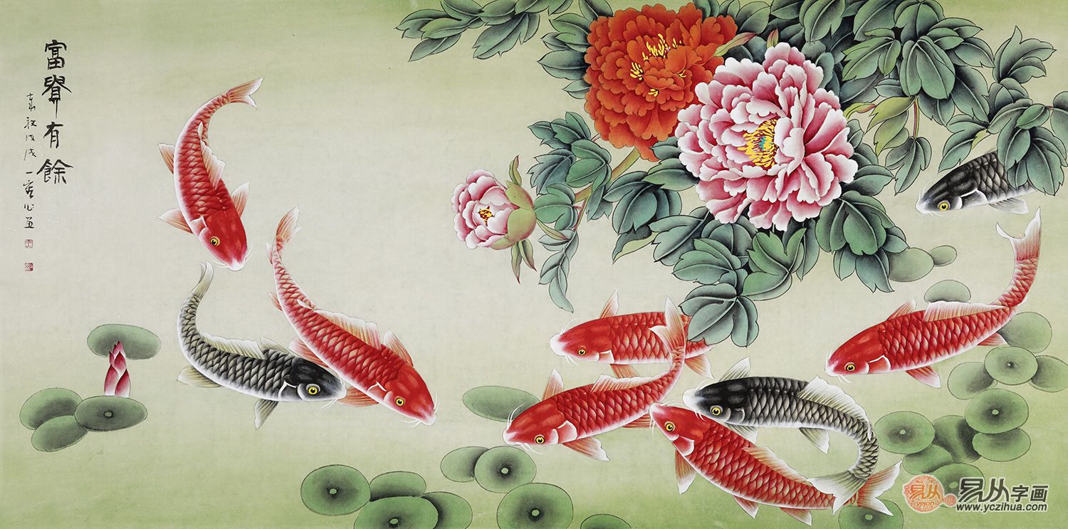 沙发后面挂什么最吉利 吉祥花鸟画展现完美客厅视觉