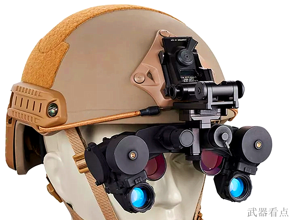 军事丨美军av/pvs-21微光夜视仪,科技感十足