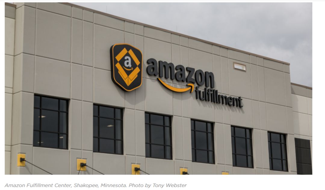 亚马逊公司有一块业务叫fba(fulfillment by amazon),就是利用先进的