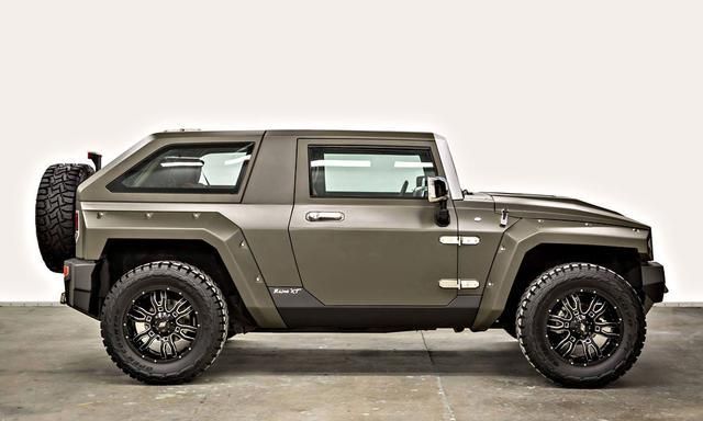 彪悍的犀牛xt越野车,打得过悍马吗?