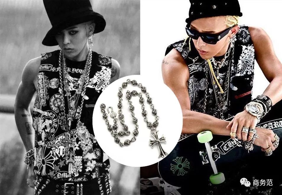 克罗心,以前经常戴,不过最近几年戴得少了↓卡地亚也是权志龙挚爱的