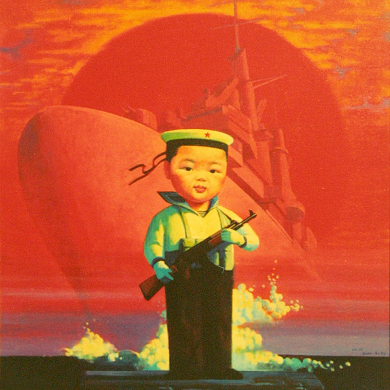 刘野:每一幅作品都是自画像,其实我不想成艺术家,我想成画家|刘野|卡通画|自画像_新浪新闻