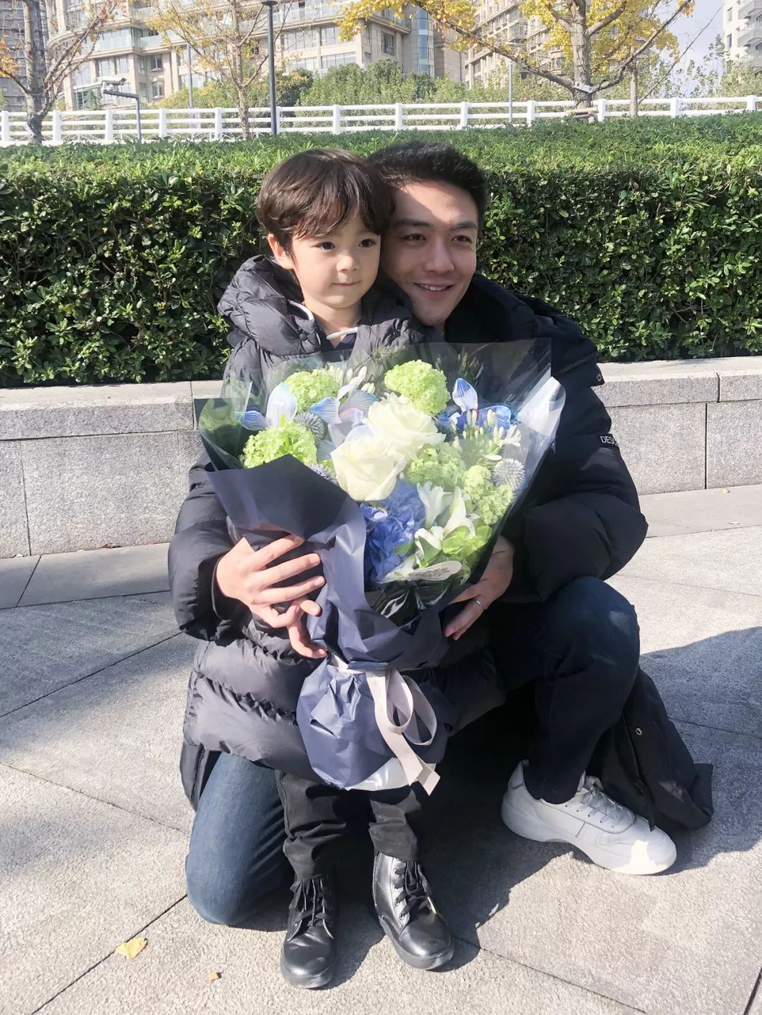 美代童星陈天雨三十而已已杀青呆萌可爱求抱抱