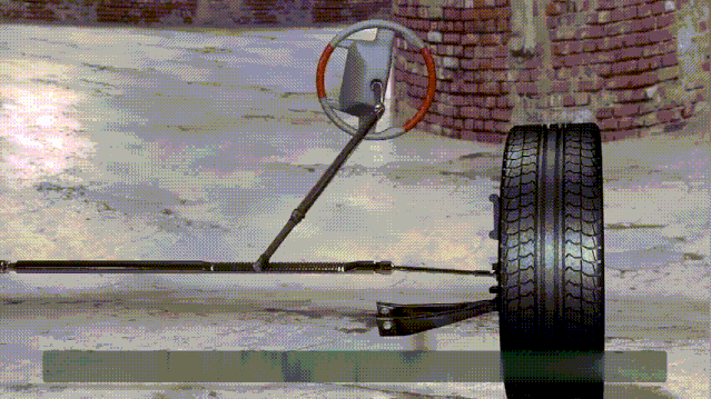 坦克的履带是如何转向的?跟汽车转向完全不一样!