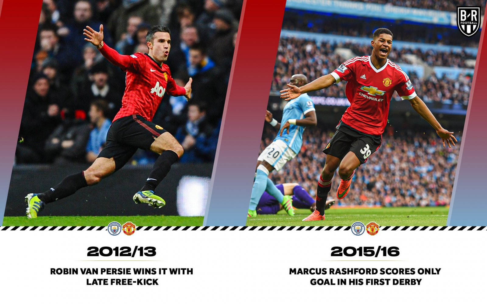 b/r主题海报:回顾历史上曼市德比的那些经典时刻|曼城|曼联|德比_新浪