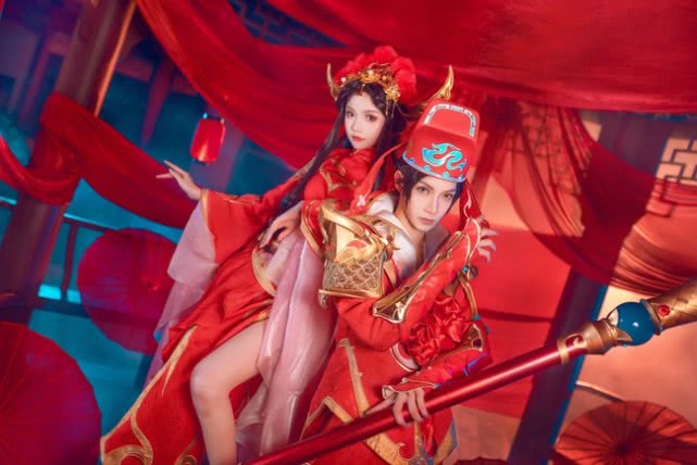 王者荣耀cos大圣娶亲 我的意中人是个盖世英雄