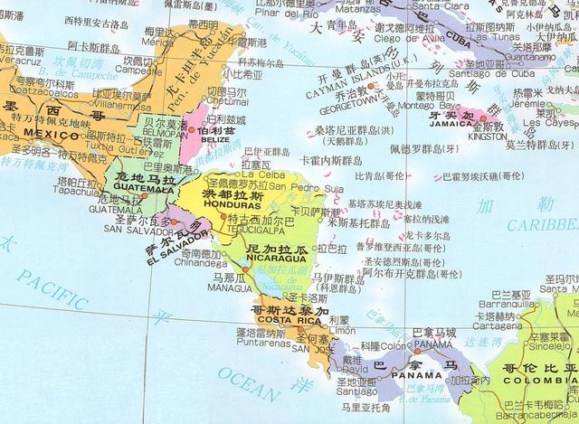 除了北美洲和南美洲两大洲之外为什么还有一个中美洲