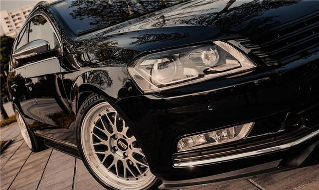 迈腾旅行车的精致改装,日常通勤车也可以很帅!