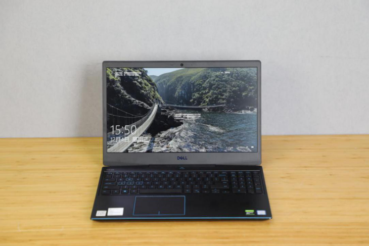 目前笔者拿到的戴尔g3为中低配版,搭载了英特尔酷睿i5-9300h处理器