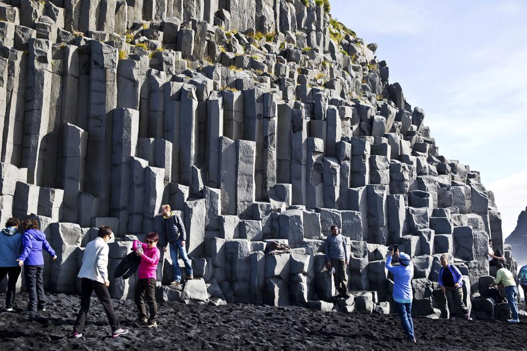 世界地质奇观风琴岩峭壁大自然靓丽的风景线