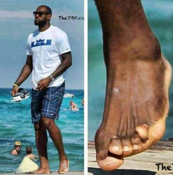 看了体坛巨星们的"战脚",你也许就不羡慕他们高薪了!