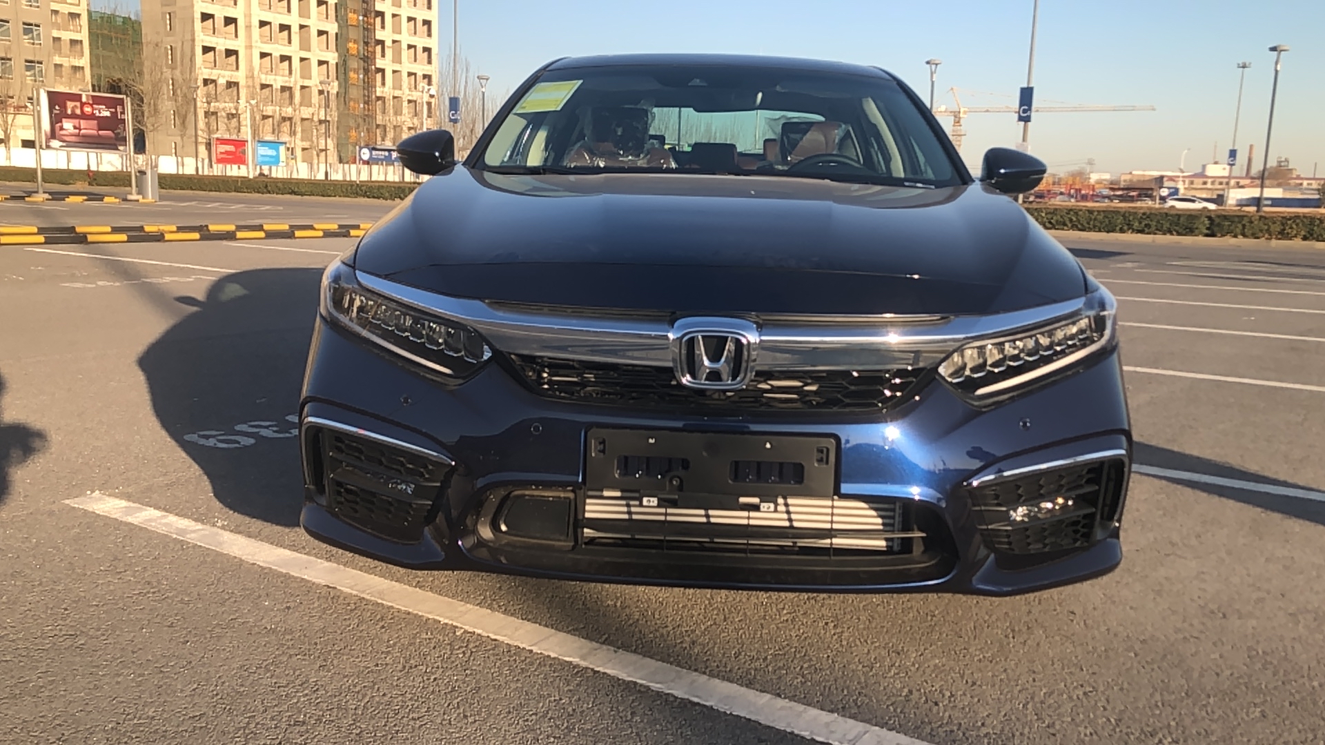 试驾东风本田inspire空间大到不行动力忒平顺