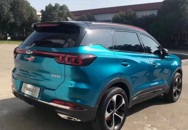 2020款奇瑞瑞虎7实车现身!轴距2670mm尺寸升级 或搭载1.5t轻混