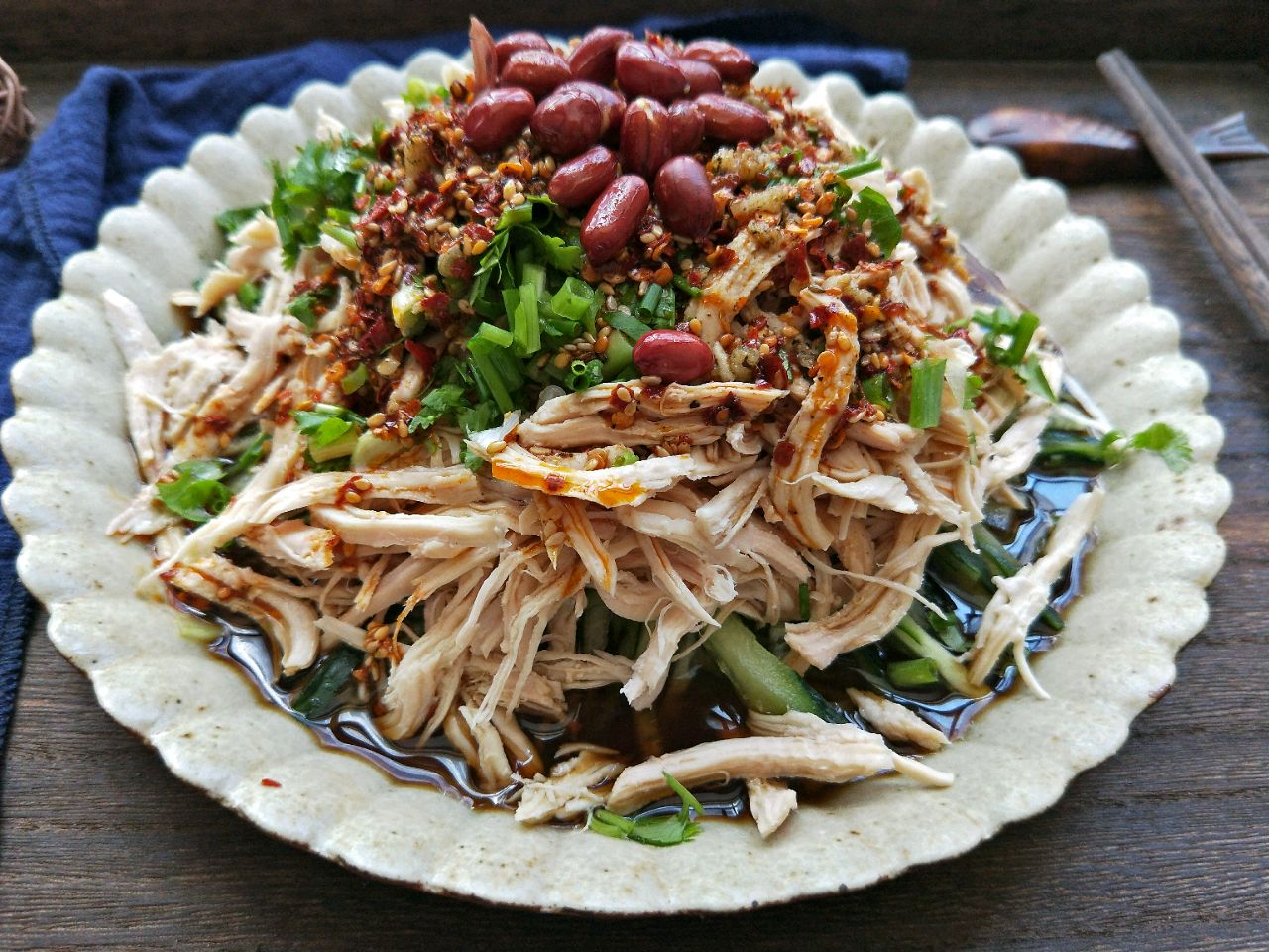 爱吃凉拌菜这道麻辣黄瓜鸡丝不容错过麻辣鲜香酸辣可口