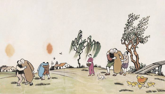 读一首诗王驾《社日》,点染乡村乐事,图就一幅太平景象