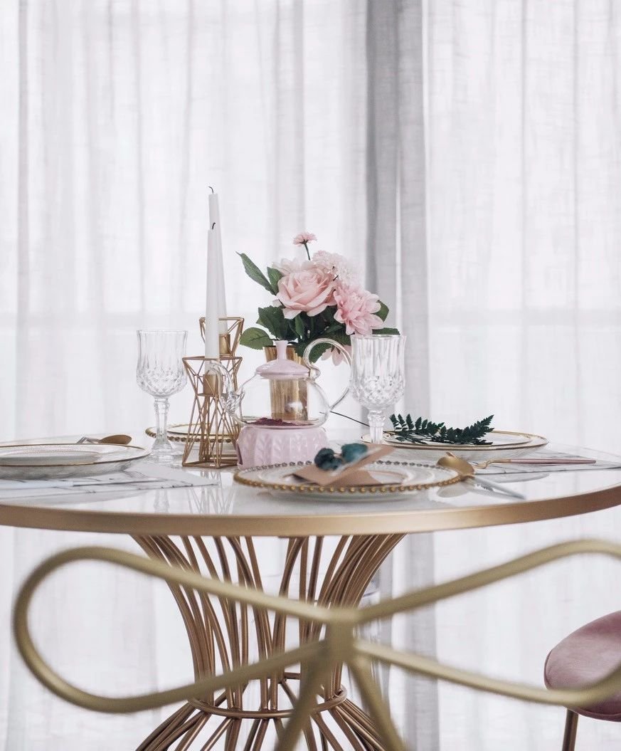 90㎡优雅美式风格装修,精致有品位的小资情调!