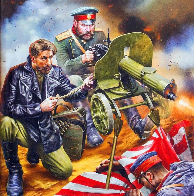 索姆河战场就是炮弹洗地,在两种炮兵战术下,马克沁机枪要靠边站