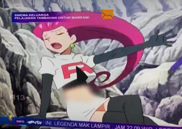 各国对动画片的奇葩审查阿拉伯替角色穿长袜印尼在肚子上打