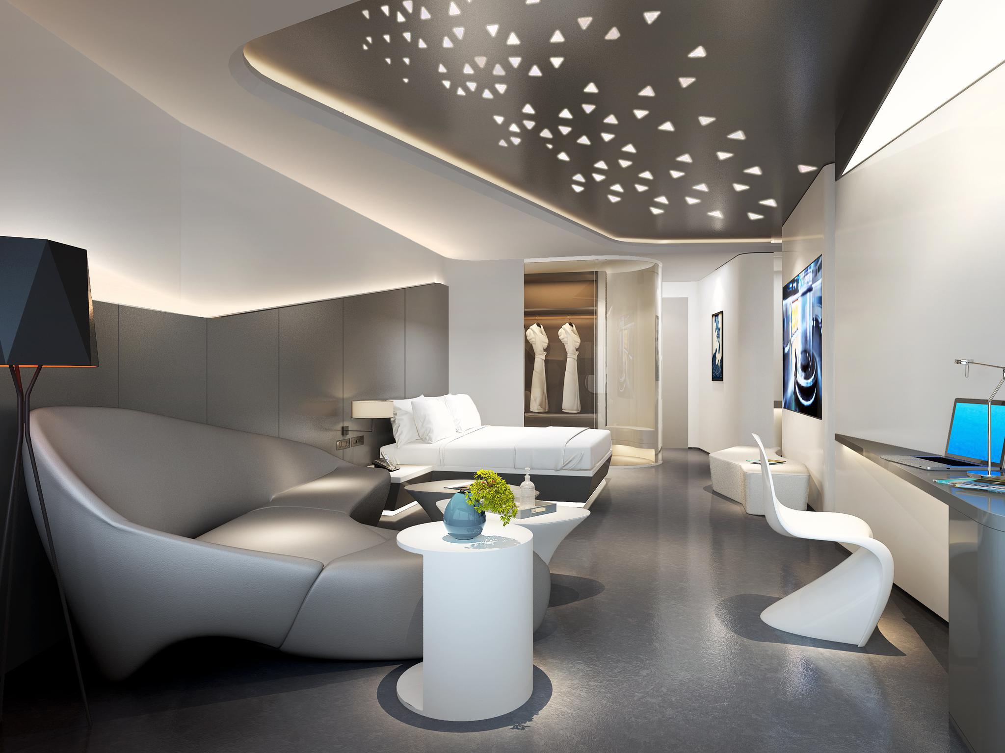 运用ar ai vr 私人观影"新科技,新体验,加以艺术设计手法,提供高品质