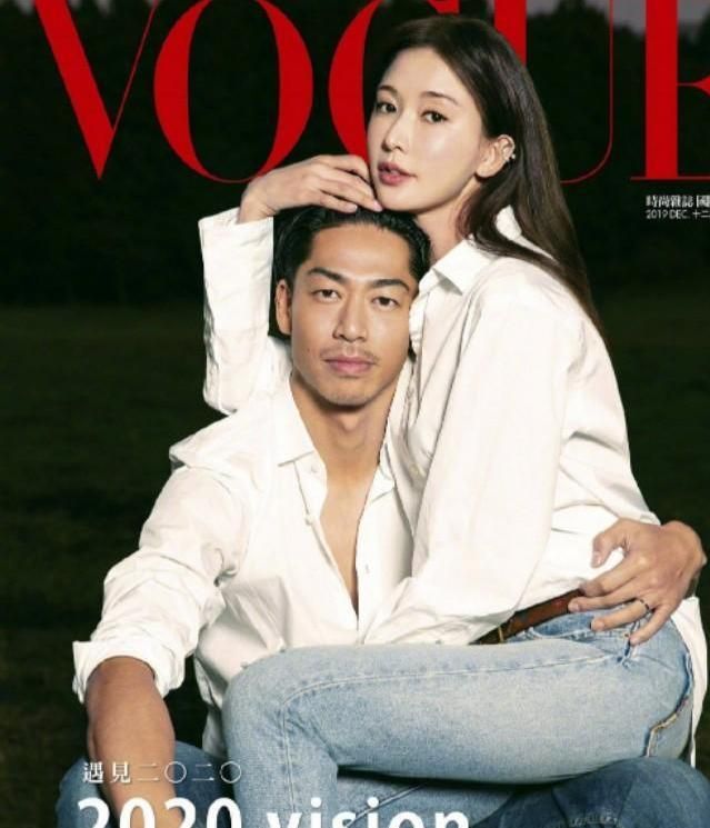 林志玲与老公合照,看起来的确很恩爱!