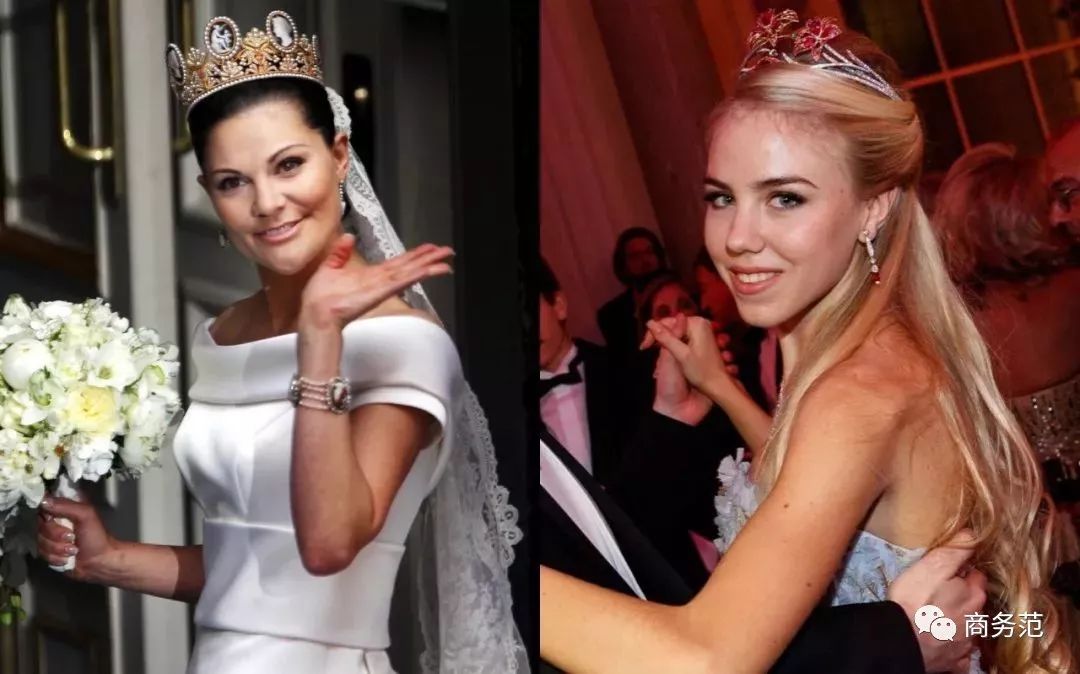 还有最近参加巴黎名媛舞会的意大利公主maria carolina,都选择了