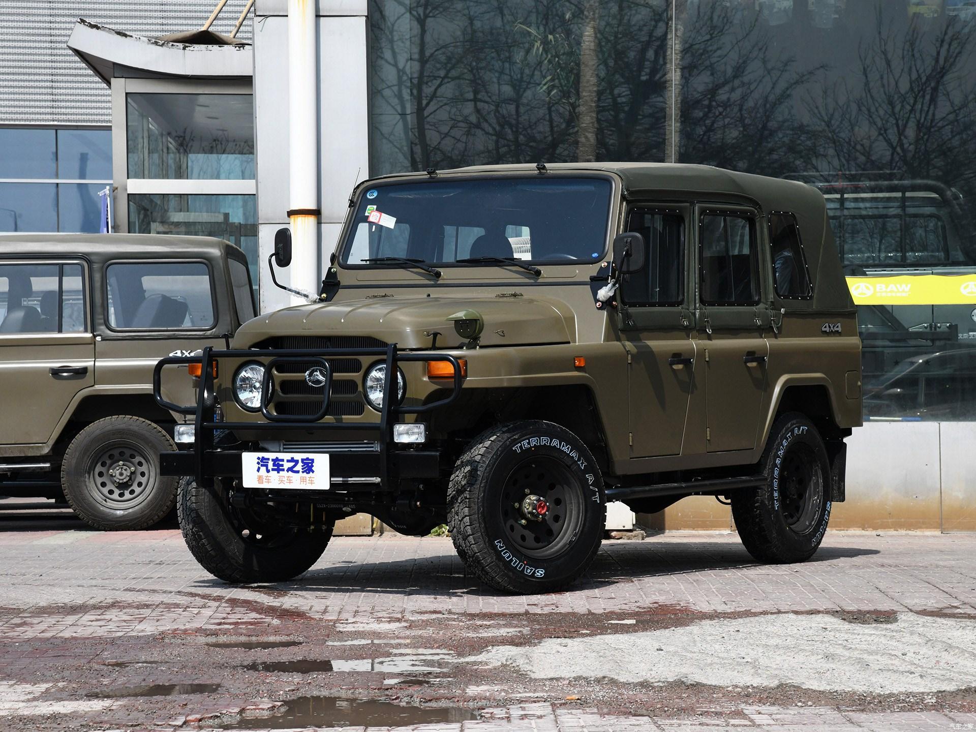北汽制造-bj 212(配置|询价)不过北京212越野车依然具备不错的情怀