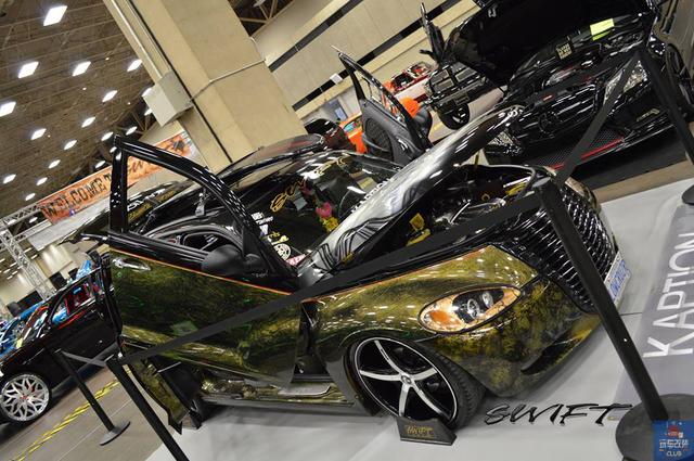 改装"剪刀门"的克莱斯勒pt 漫步者,由丑变帅的蜕变过程!