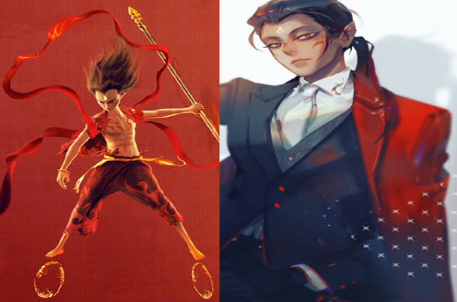 哪吒魔童转世:谁的衣着有品位,角色穿越到现代,申公豹风度翩翩