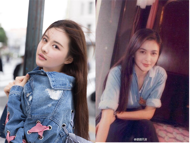 "中国第一甜心"花落谁家 晶女郎云千千竟撞脸关之琳