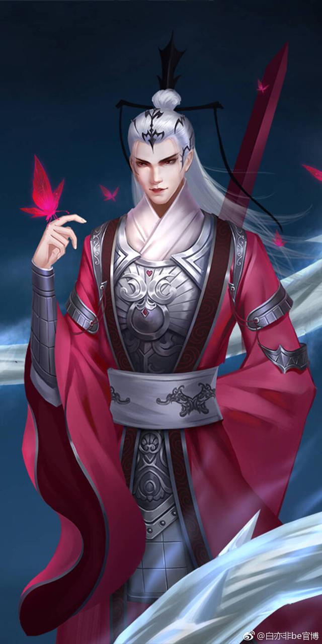 而另一位就是这位女侯爵一脉相承的血衣侯白亦非了,苍白的肤色,银白的