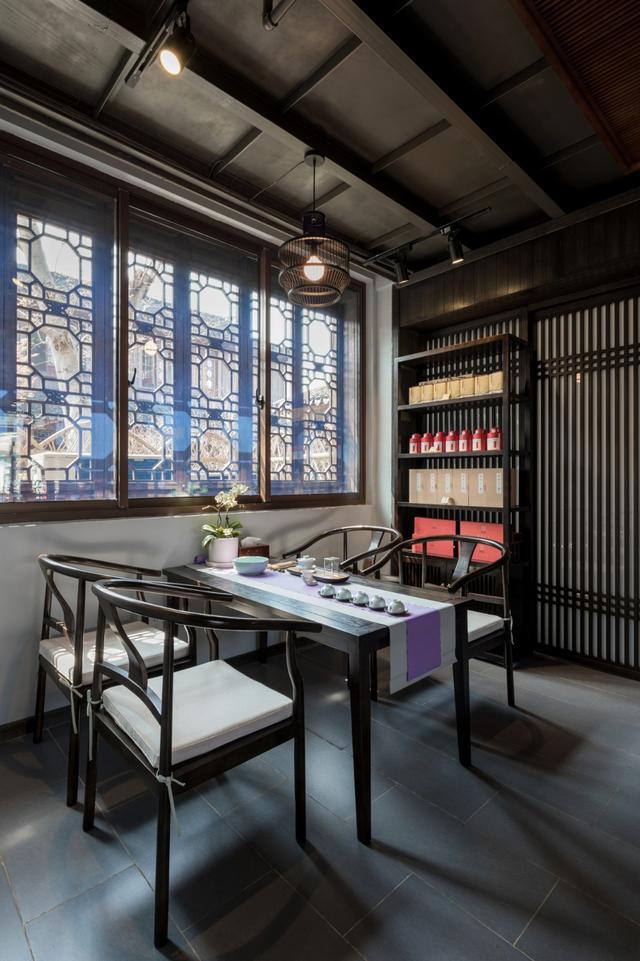 园林深处,有间茶房,200㎡中式茶室设计