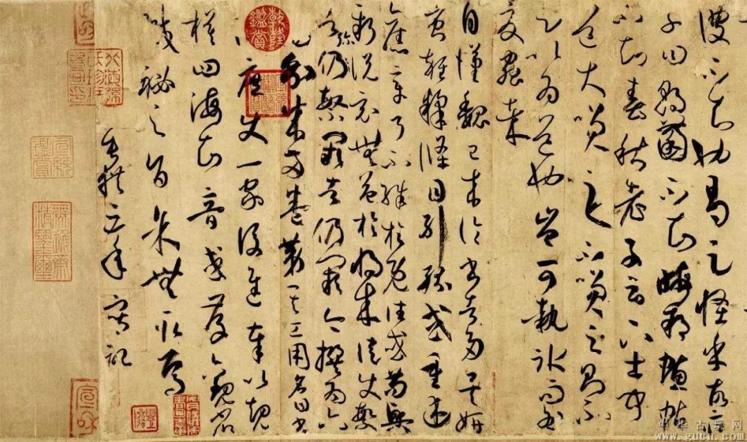 行草书法用笔细节