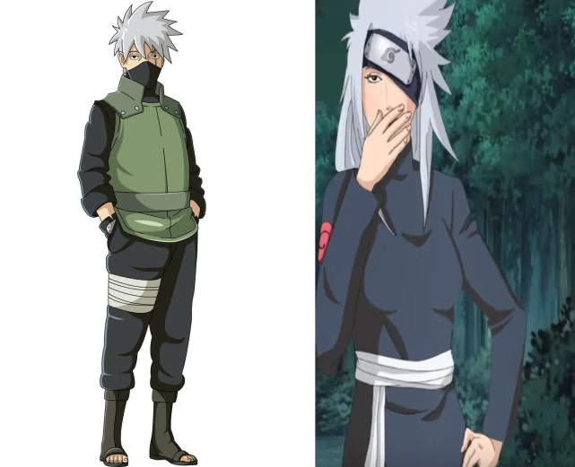 博人传:男角色变成女生后,佐助美到心动,卡卡西长发颜值巅峰