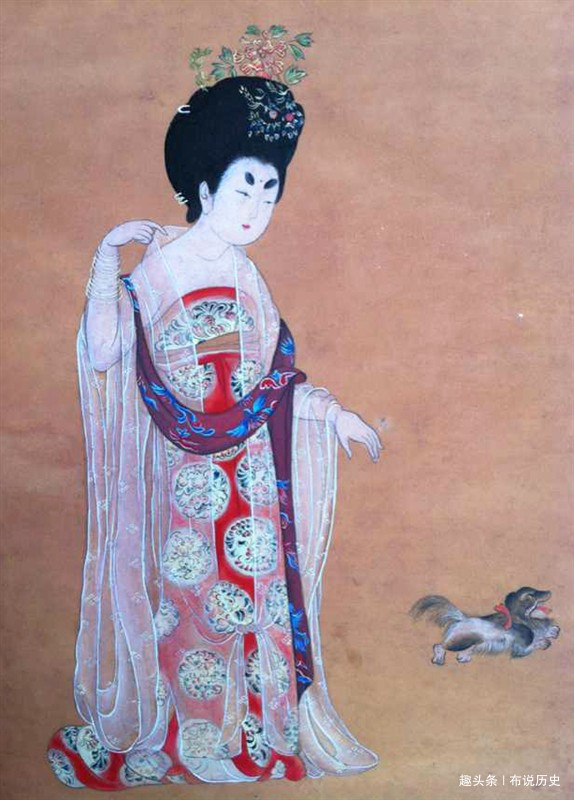 直击古画中唐朝女人的真容：真是以胖为美，图七是杨贵妃的三姐|唐人宫乐图|古画|杨贵妃_新浪新闻